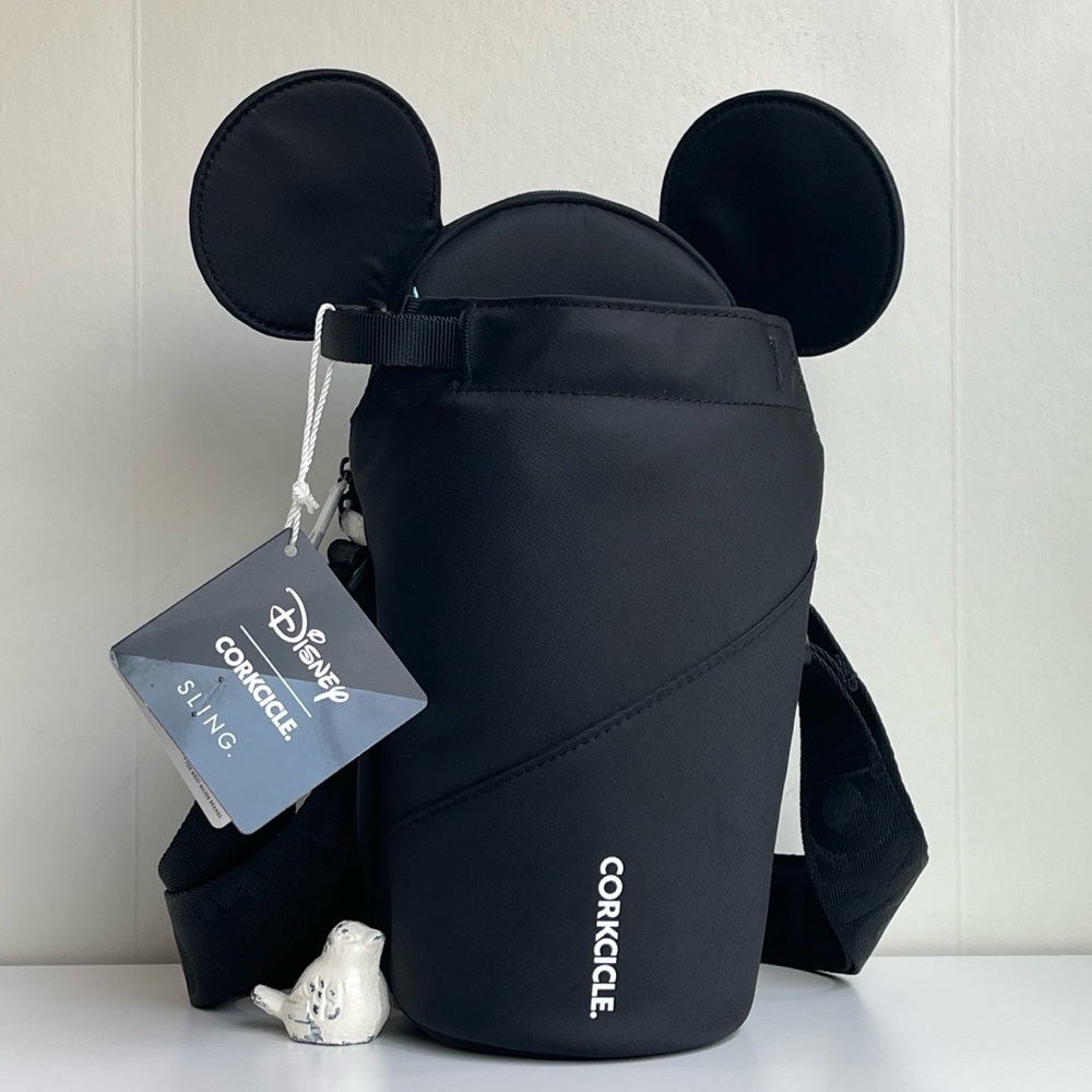 Corkcicle Disney Mickey Mouse Crossbody Water Bottle Sling Bag New With Tag 🏷️